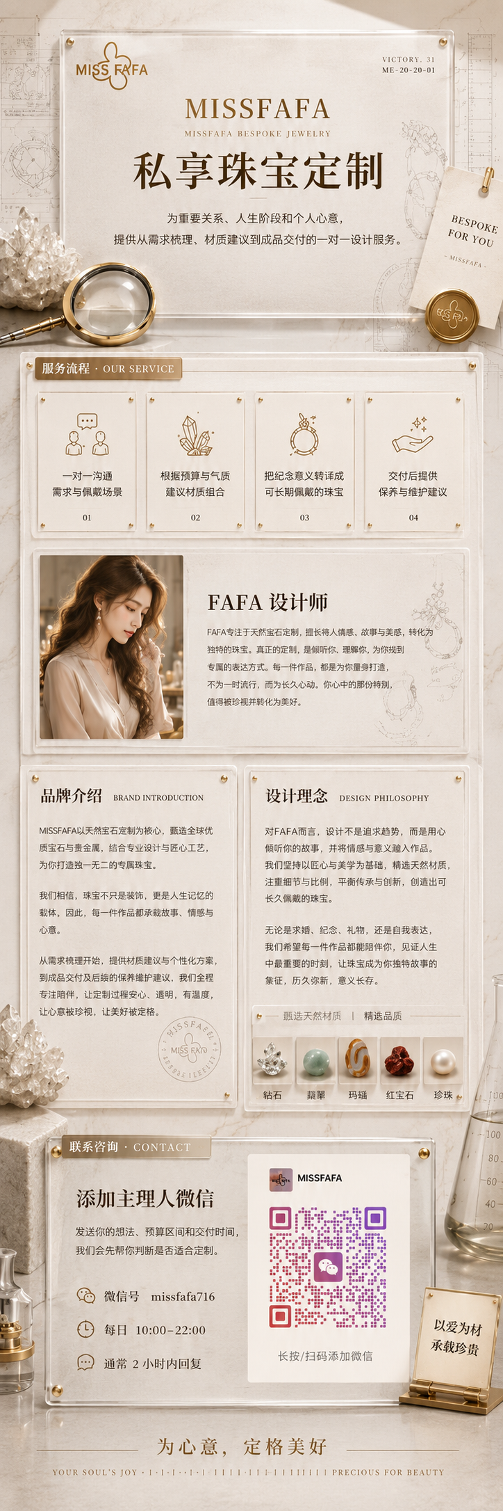 MISSFAFA 关于我们手机海报